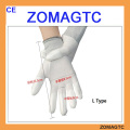 ZOMAGTC 13 Gauge Strick Weiß PU Hand Handschuhe